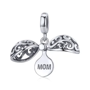 (slika za) Pandora Style Silver Gartitude For Mom Viseči - SCC1008