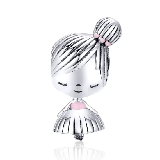 (slika za) Pandora Style Silver Its A Girl Charm - SCC1335