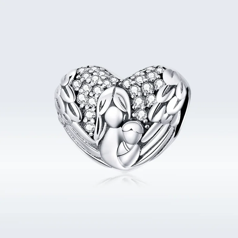 (slika za) Pandora Style Silver Obesek hvala in ljubezen - SCC1462 - Ogled 5