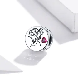 Pandora Style Silver Obesek I Love You Babica Gigi - SCC1762