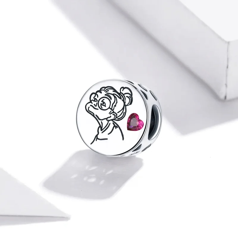 (slika za) Pandora Style Silver Obesek I Love You Babica Gigi - SCC1762 - Ogled 2