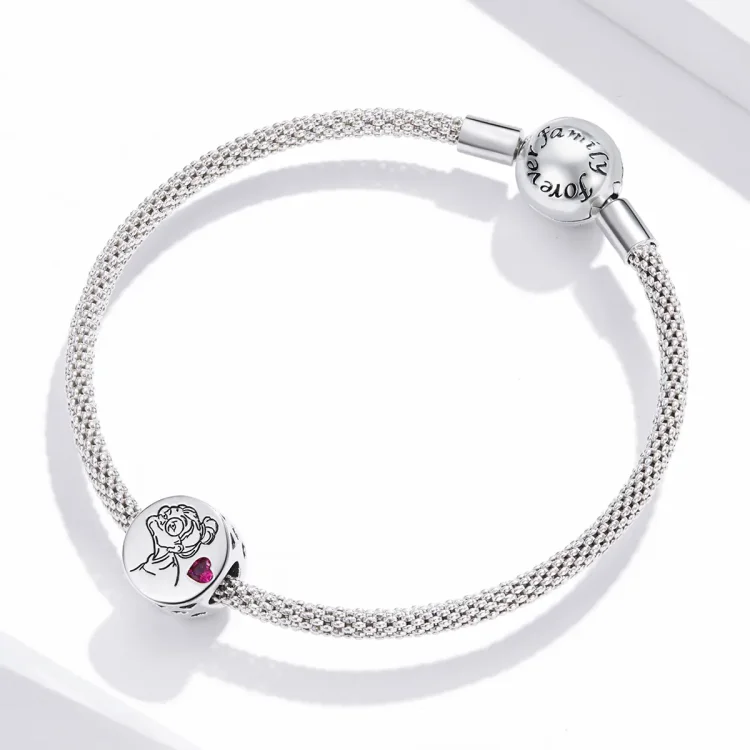 Pandora Style Silver Obesek I Love You Babica Gigi - SCC1762