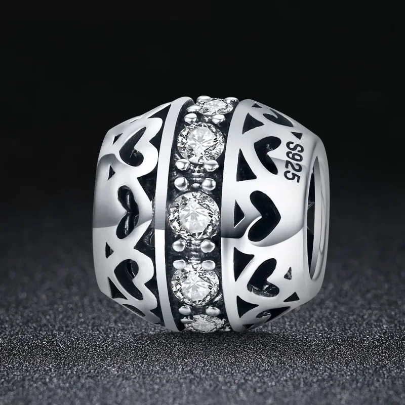 (slika za) Pandora Style Silver Obesek Listen to Love - SCC523 - Ogled 2