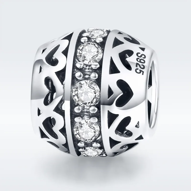 (slika za) Pandora Style Silver Obesek Listen to Love - SCC523 - Ogled 3