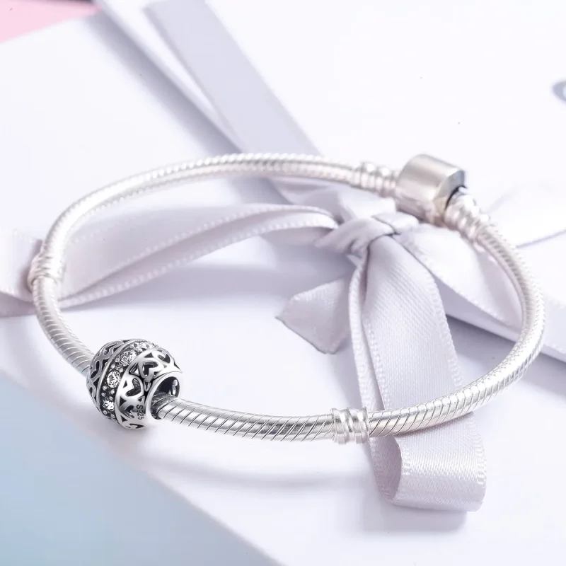 (slika za) Pandora Style Silver Obesek Listen to Love - SCC523 - Ogled 4