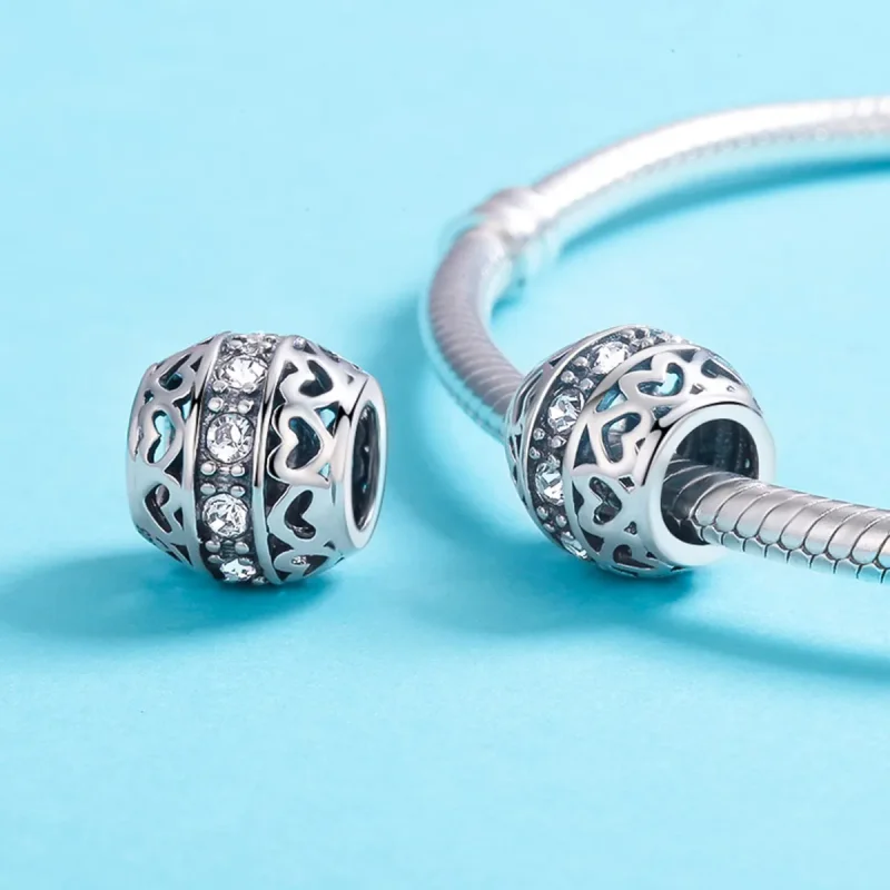 (slika za) Pandora Style Silver Obesek Listen to Love - SCC523 - Ogled 5
