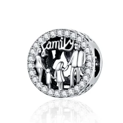 Pandora Style Silver Obesek Moja družina - SCC1184