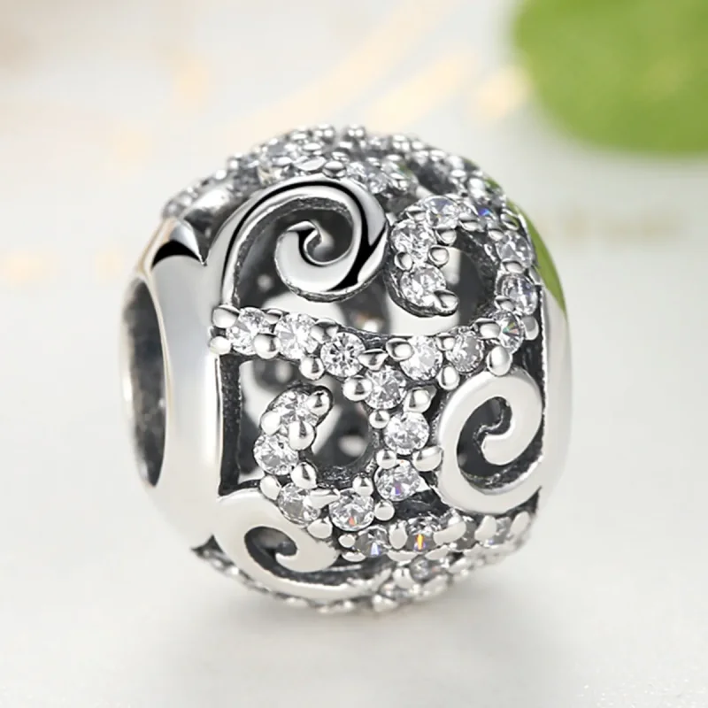 (slika za) Pandora Style Silver Pavé obesek - SCC021 - Ogled 3