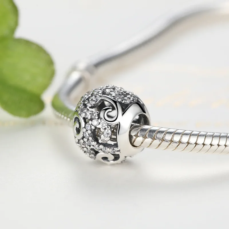(slika za) Pandora Style Silver Pavé obesek - SCC021 - Ogled 4
