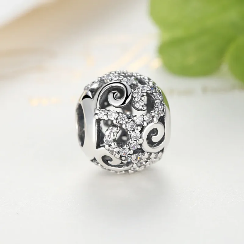 (slika za) Pandora Style Silver Pavé obesek - SCC021 - Ogled 5