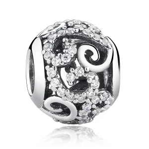 Pandora Style Silver Pavé obesek - SCC021 (slika za) Pandora Style Silver Pavé obesek - SCC021