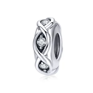 (slika za) Pandora Style Silver Sparkle Distančnik - SCC1153