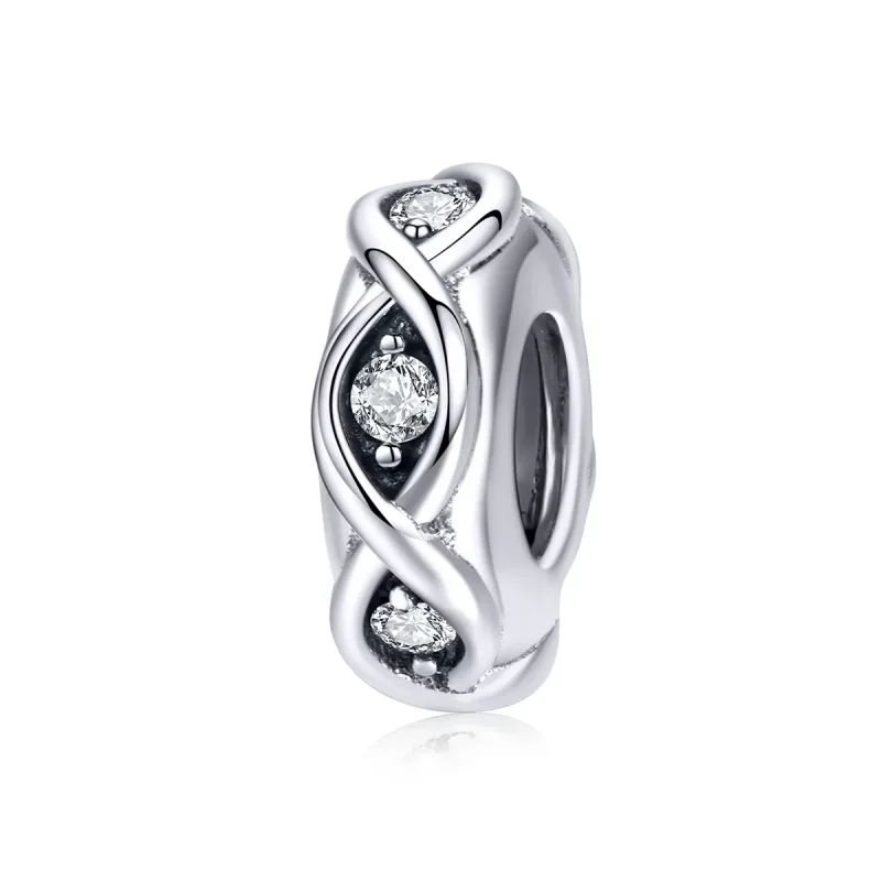 (slika za) Pandora Style Silver Sparkle Distančnik - SCC1153 - Slika izdelka