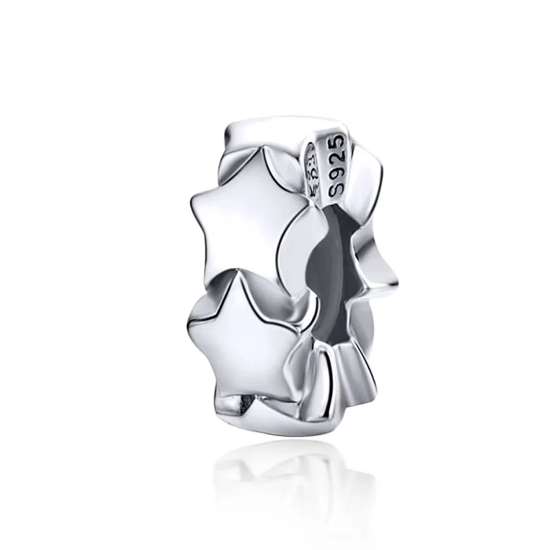 (slika za) Pandora Style Silver Starry Sky Distančnik - SCC1169 - Slika izdelka