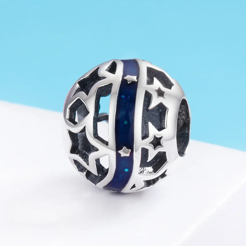 (slika za) Pandora Style Silver The Shining Star River Charm - SCC640 - Ogled 3