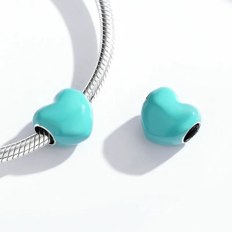 (slika za) Pandora Style Simple Love Charm - SCC1986-BU - Ogled 3