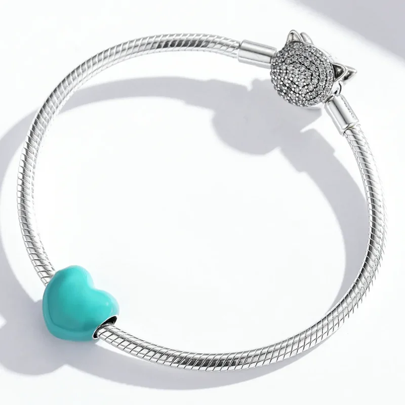 (slika za) Pandora Style Simple Love Charm - SCC1986-BU - Ogled 4