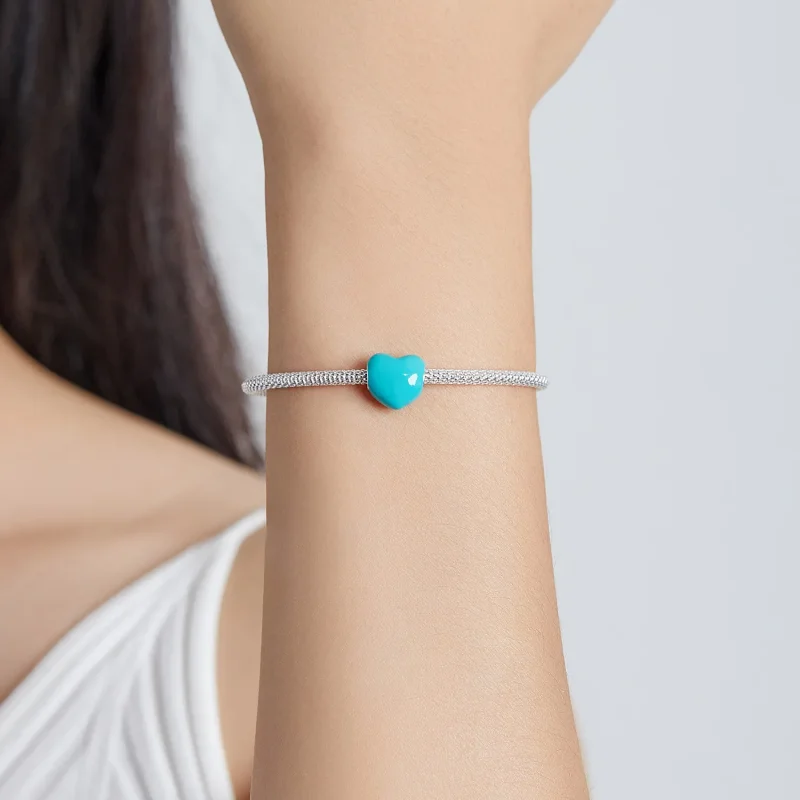 (slika za) Pandora Style Simple Love Charm - SCC1986-BU - Ogled 5