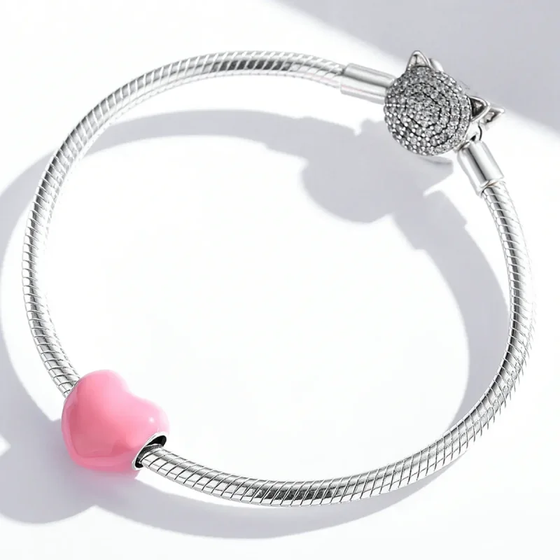 (slika za) Pandora Style Simple Love Charm - SCC1986-PK - Ogled 3