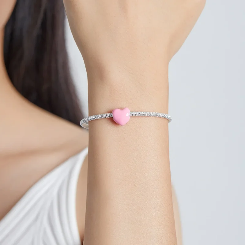 (slika za) Pandora Style Simple Love Charm - SCC1986-PK - Ogled 5