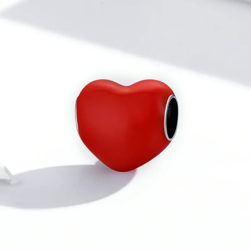 (slika za) Pandora Style Simple Love Charm - SCC1986-RD - Ogled 2