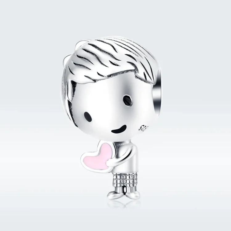 Pandora Style Srebrni obesek za fanta - SCC1334