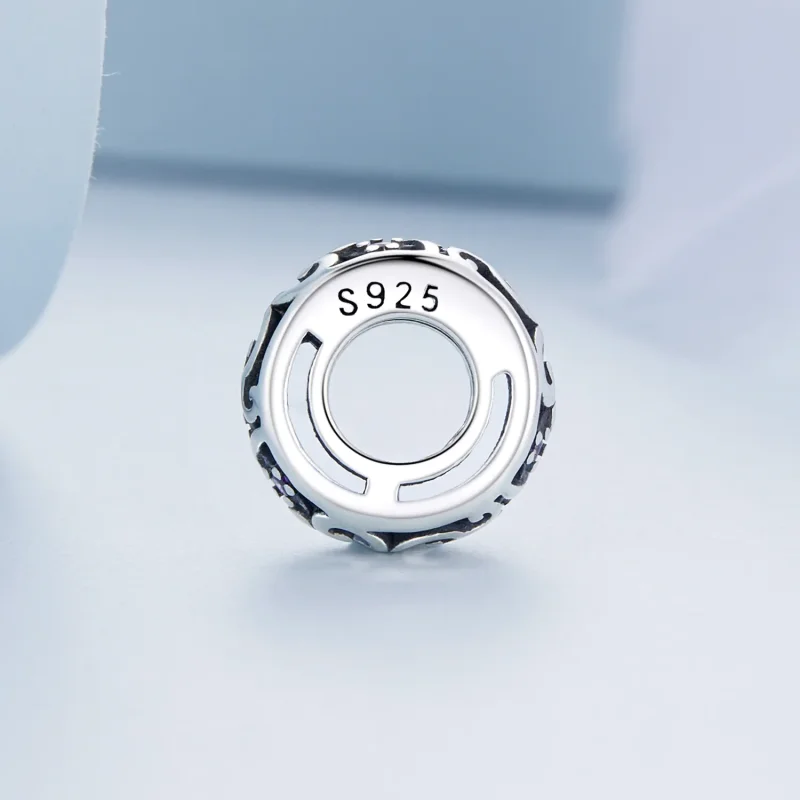 (slika za) Pandora Style Streamer Distančnik Obesek - BSC639 - Ogled 3