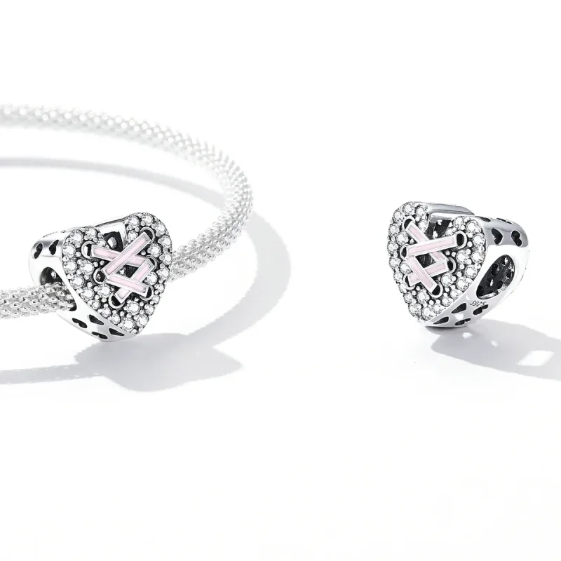 (slika za) Pandora Style Tie Love Charm - SCC2204 - Ogled 4