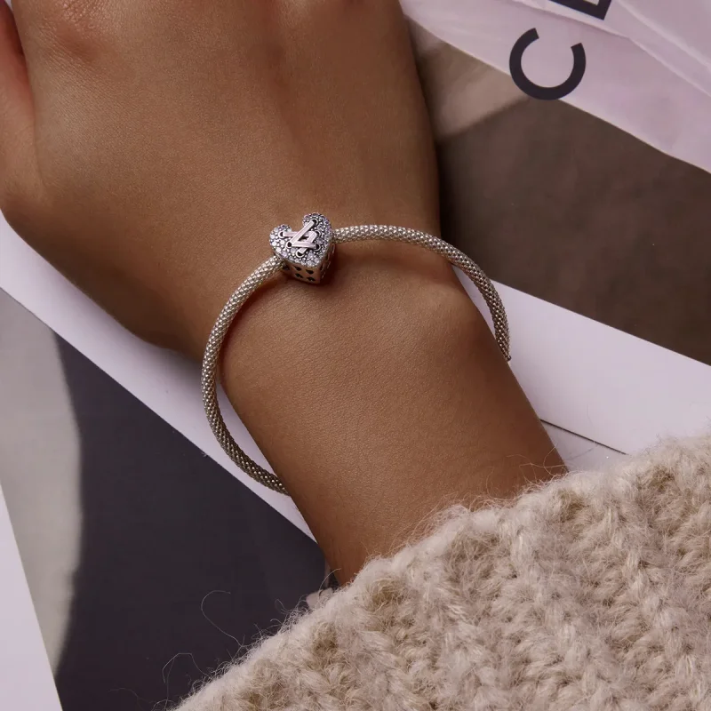 (slika za) Pandora Style Tie Love Charm - SCC2204 - Ogled 6