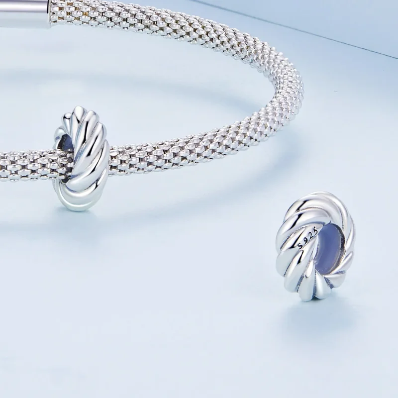 (slika za) Pandora Style Twist Distančnik Obesek - BSC698 - Ogled 4