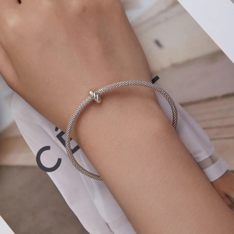 (slika za) Pandora Style Twist Distančnik Obesek - BSC698 - Ogled 6