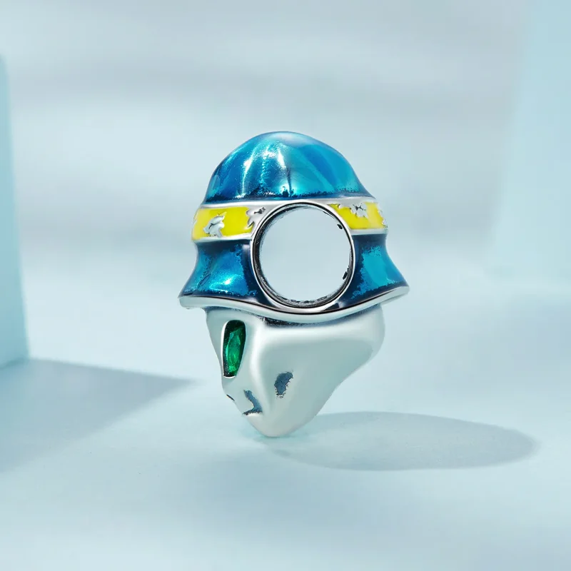 (slika za) Pandora Style Weird Alien Obesek - SCC2393 - Ogled 3