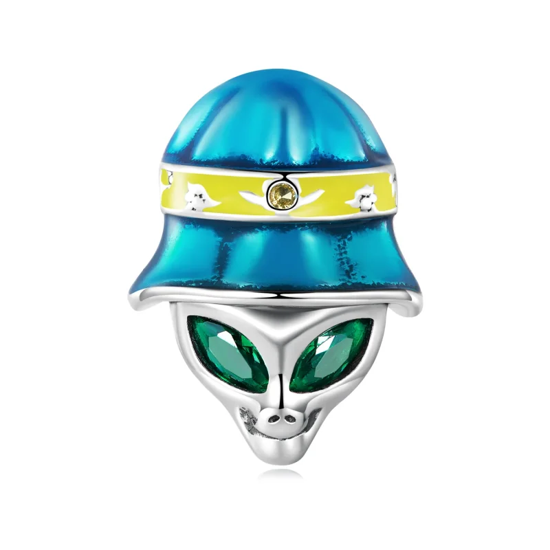 (slika za) Pandora Style Weird Alien Obesek - SCC2393 - Slika izdelka