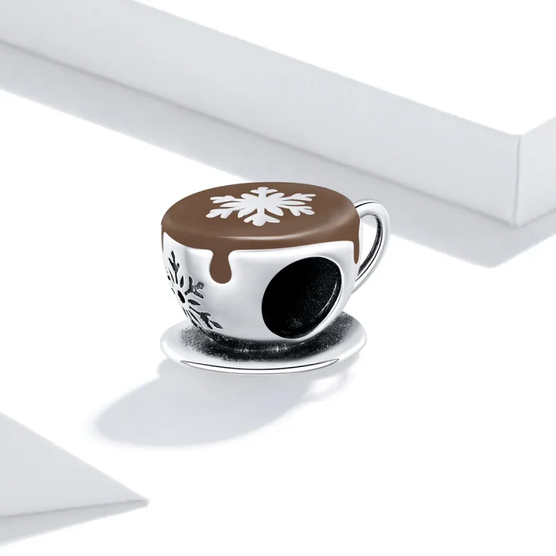 (slika za) Pandora Style Winter Coffee Charm - BSC361 - Ogled 2