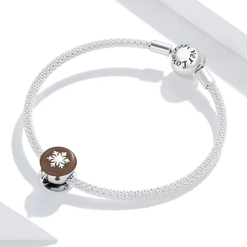 (slika za) Pandora Style Winter Coffee Charm - BSC361 - Ogled 3