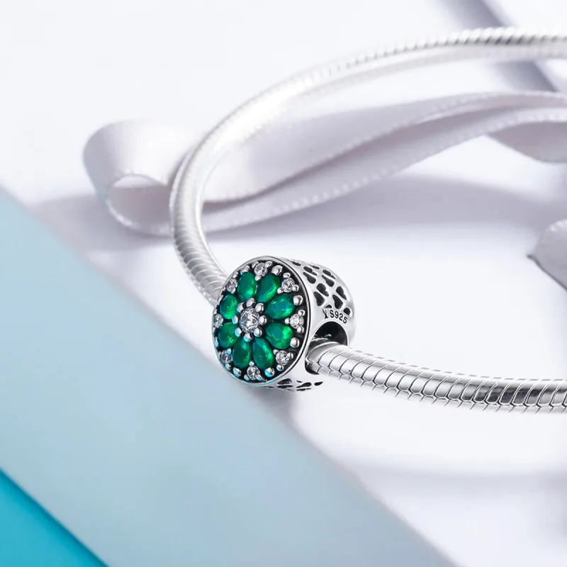 (slika za) Poletni zeleni obesek Pandora Style - SCC629 - Ogled 4