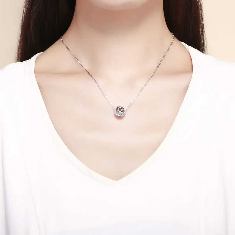 (slika za) Srebrna žirafa v slogu Pandora - SCC997 - Ogled 5