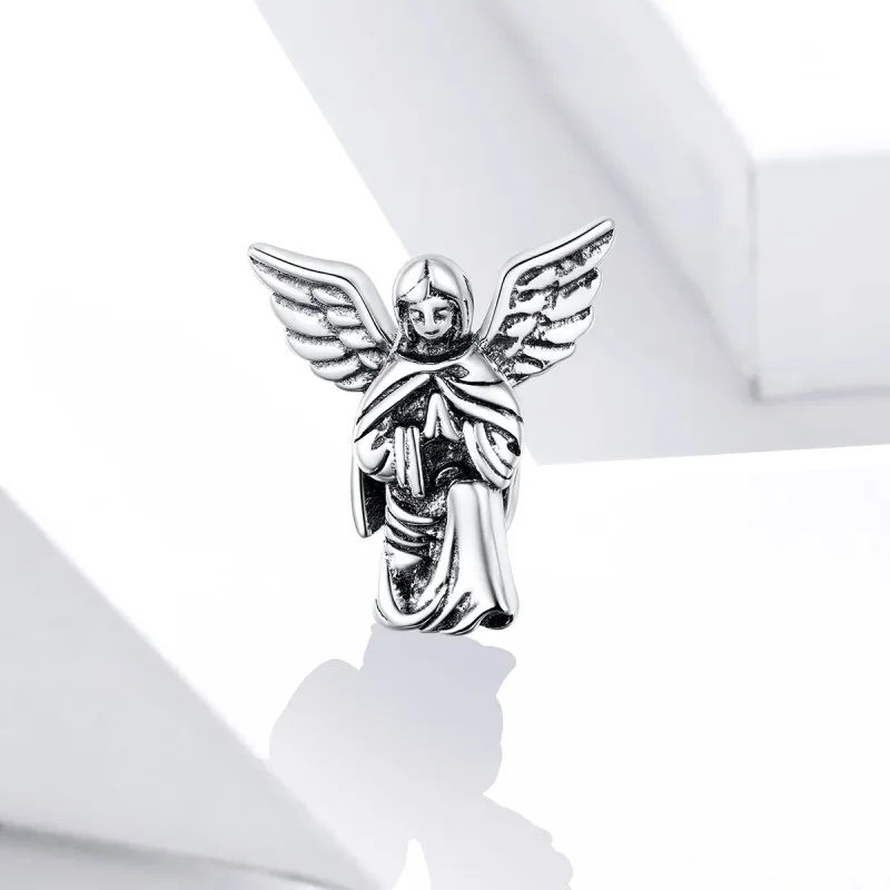 (slika za) Srebrni obesek Angel ljubezni v stilu Pandora - BSC314 - Ogled 2