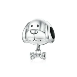 Srebrni obesek Beagle v stilu Pandora - BSC244