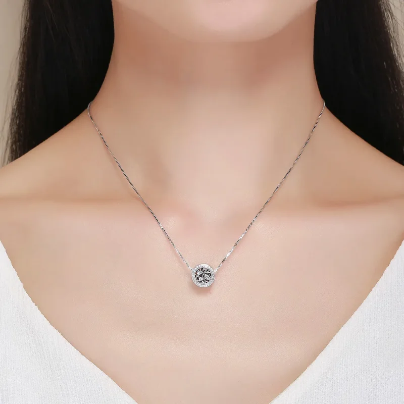 (slika za) Srebrni obesek Drevo življenja v stilu Pandora - SCC616 - Ogled 6