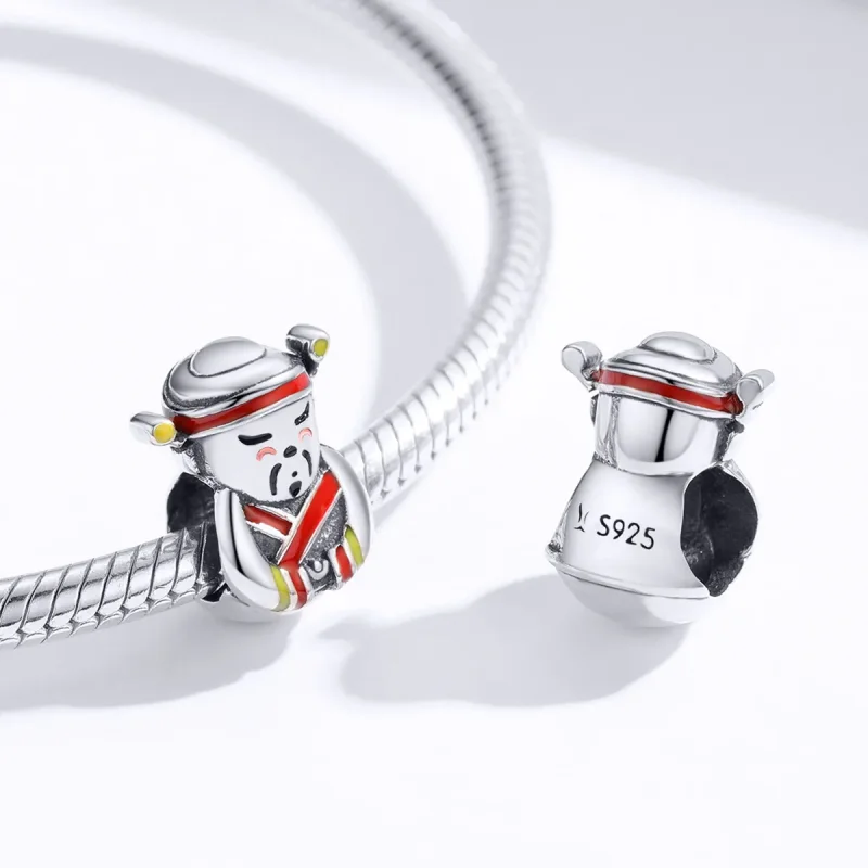 (slika za) Srebrni obesek Master of Wealth v stilu Pandora - SCC1373 - Ogled 4