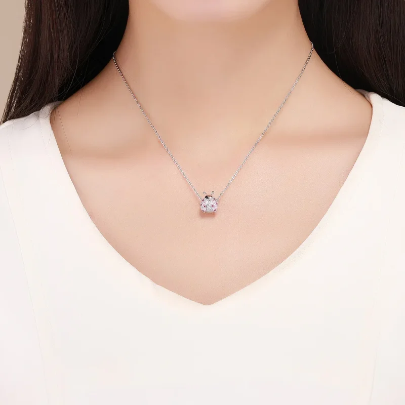 (slika za) Srebrni obesek Pikapolonica v stilu Pandora - SCC1120 - Ogled 4