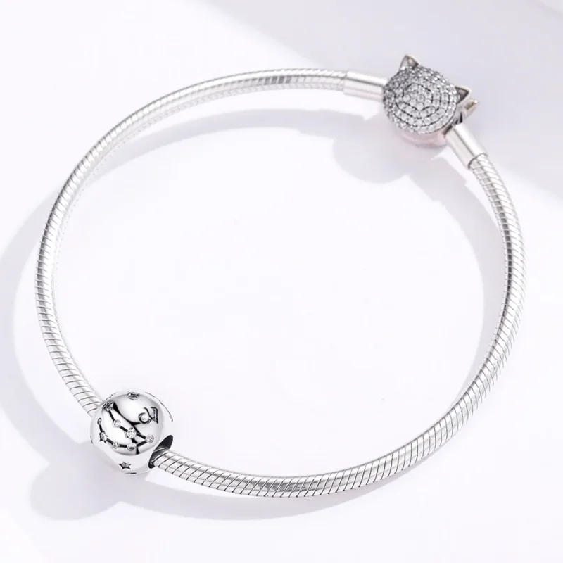 (slika za) Srebrni obesek s kozorogom v stilu Pandora - SCC1218-10 - Ogled 3