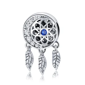 (slika za) Srebrni obesek Spiritual Dreamcatcher v stilu Pandora - SCC718