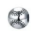 Srebrni obesek strasti za baseball v stilu Pandora - SCC449