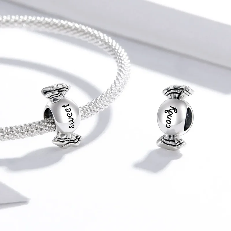 (slika za) Srebrni obesek Sweet Candy v stilu Pandora - BSC353 - Ogled 4