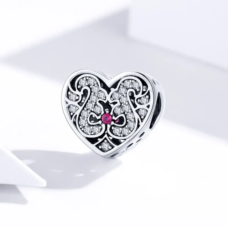 (slika za) Srebrni obesek v stilu Pandora Always In My Heart - SCC1415 - Ogled 2