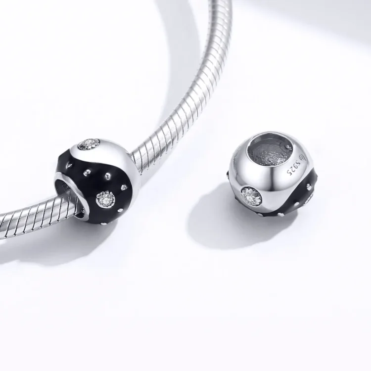 Srebrni obesek Yin Yang Chinoiserie v stilu Pandora - BSC192