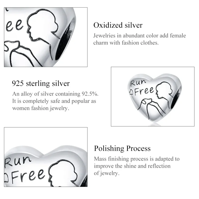 (slika za) Srebrni obesek za mamo v stilu Pandora - SCC1679 - Ogled 7