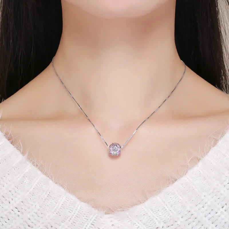 (slika za) Srebrni obesek za veliko ljubezen v slogu Pandora - SCC580 - Ogled 7